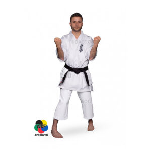 KA 1142 "IPON" KYOKUSHINKAI KARATEGI | Σε στυλ "KYOKUSHINKAI" με μοντέρνο σχέδιο. Ύφασμα υψηλής ποιότητας και υφής.