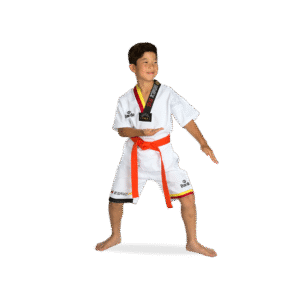 Summer Dobok Yellow/Red
