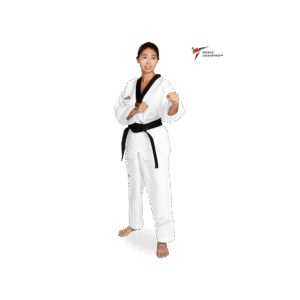 WT Dobok - Black Neck